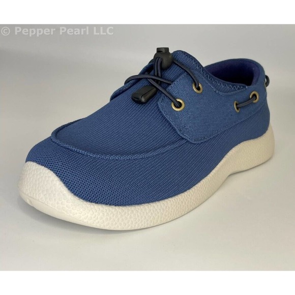 Women's Speed-Lace Deck Shoe Blue Size 8 Water and Slip Resistant - Picture 6 of 14